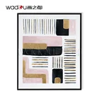 Living Room Living Room Fashion Modern Designer Canvas Print Wall Art Colorful Gold Foil Abstract Framed Canvas Prints