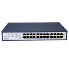 24 Switch 11inch Full Gigabit 24 Port Network Hub Switch Terminal For Integrated Security IT Solution