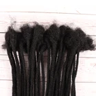 Extensions Hair |Dreads| Vast Locs Extensions 0.4cm/0.6cm/0.8cm Human Hair Handmade Extensions Dreadlocks