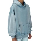 Hip Hoodie Hoodies Embroidered Hip Hop Hoodie Streetwear Custom Pigment Dye Plus Size Hoody Oversized Men'S Hoodies