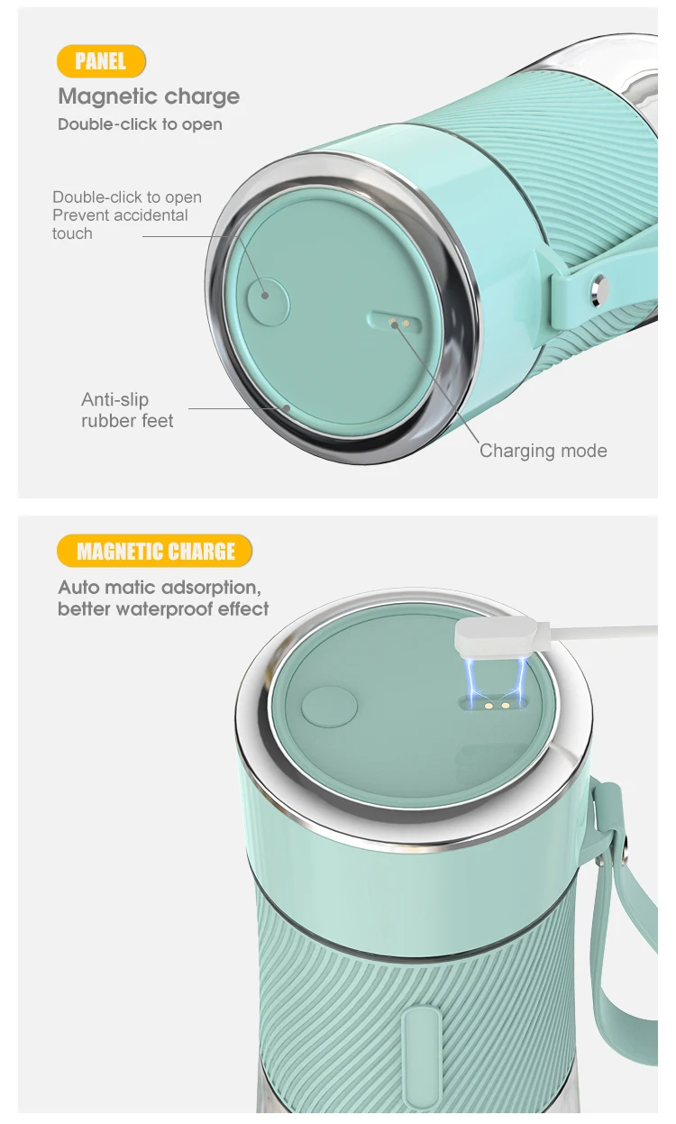 Mini mélangeur USB portable pour Smoothie, taille personnelle, rechargeable, 2019