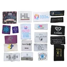 Label Clothing Customized High Quality Woven Clothes Label Tag Fashion Woven Clothing Label Weave Logo For Garment