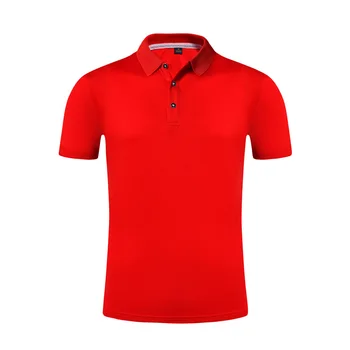 Factory Supply Custom Brand Solid Color Blank Golf t Shirt For Men Business Quick Dry Plain Polo T-shirt