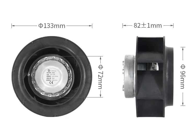 Centrifugal Fan, 220v, 240v - detail 10
