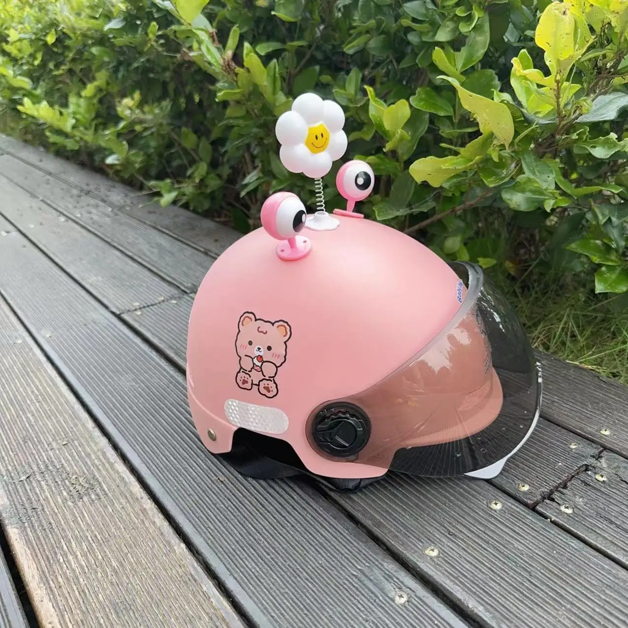 New Cute Trendy ABS Half Helmet for Kids Baby Toddler Boys & Girls Light Safety for Electric Vehicle & Motorcycle Use