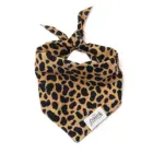 Scarf OEM Polyester Cotton Graphic Printed Dog Birthday Bandana Dog Scarf Luxury Logo Pets Scarf For Puppy And Cat