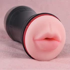 Sex For Men's Silicone Masturbation Cup Vibrator Pocket Pussy Sex Toys For Men Masturbation Artificial Vagina
