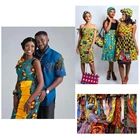 Batik Ankara African Prints Batik Pagne Real Africa Sewing Wedding Dress Wholesale Polyester Wax Print Abaya Fabric
