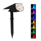 Solar 2021 Hot Sell Abs Solar-Powered Decor Landscape Floor Led Solar Garden Outdoor Lawn Lamps For Patio