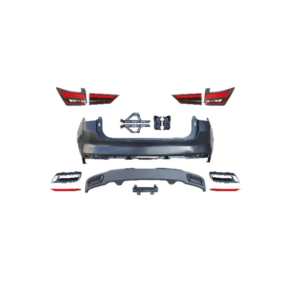 For 2024 Chevrolet Aveo Sedan Rear Bumper Kit - Premium OEM Replacement, Performance Bumper for Enhanced Safety, Stylish Design supplier