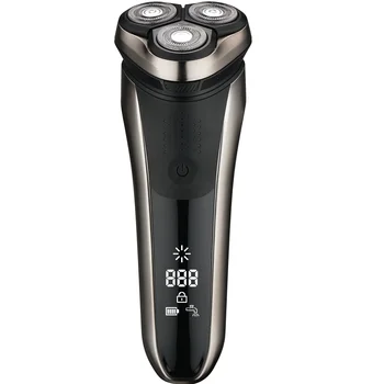 High quality MIOCO Rs1121 beard mini pocket size waterproof razor rotary electric shaver