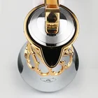 High Tea 0.7L HIGH QUALITY NICE DESIGN METAL BODY TEA POT COFFEE POT WATER JUG WITH GLASS LINE