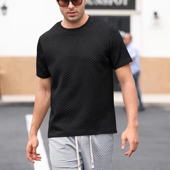 Wholesale Summer Wear New Design Men Casual Twin Sets Short Sleeve T Shirt Shorts Twin Set Men's high quality for men