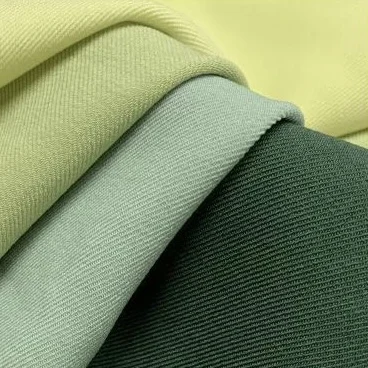 High Quality Shirt Tr Twill Fabric Moisture Absorption Textile Fabric