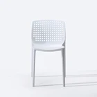 Dining Room Italy Design Plastic PP Stackable Modern Dining Room Chairs Price