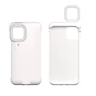 Case 3 Light Effect Built-in Battery Light Filling Ring Flash Onlive Show Vlog Selfie Phone Case For IPhone 12 12 Pro