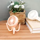 Fan For Baby Octopus Shape Design Tripod Fan Portable USB Rechargeable Handheld Fan Fix On Stroller Fan For Baby