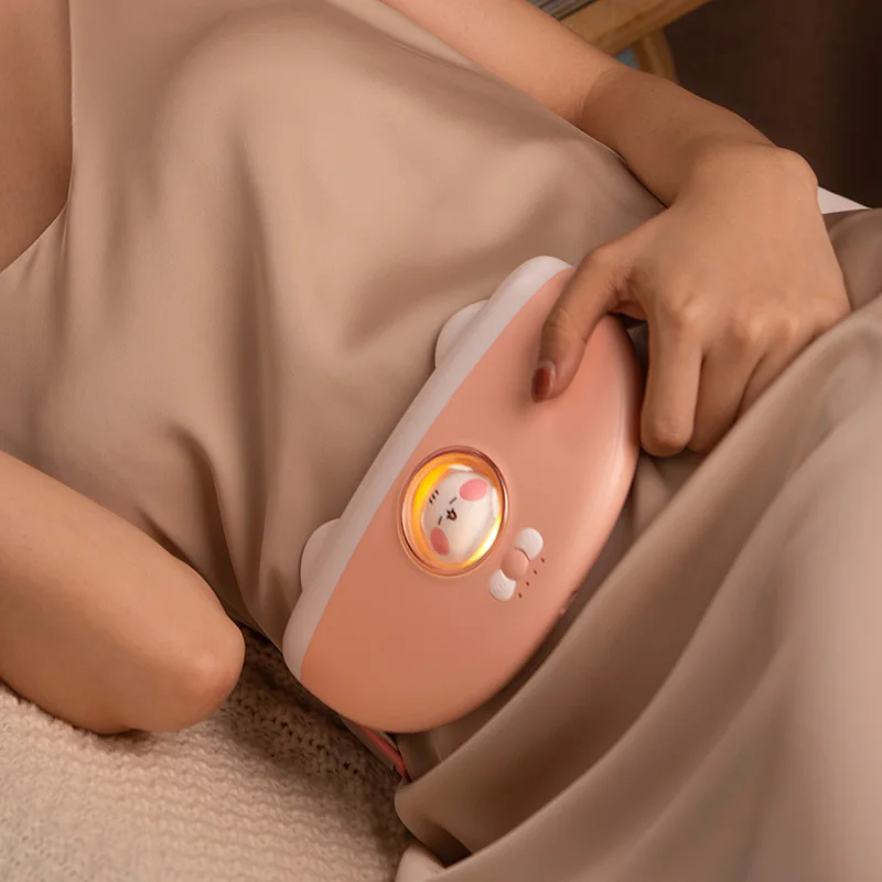 ICARER FAMILY portable hand warmer 2500mah Cute Pet Pocket Menstrual Heating Pad rechargeable hand warmer
