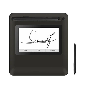 Cheap digital writing electronic graphic drawing tablet USB signature pad with stylus