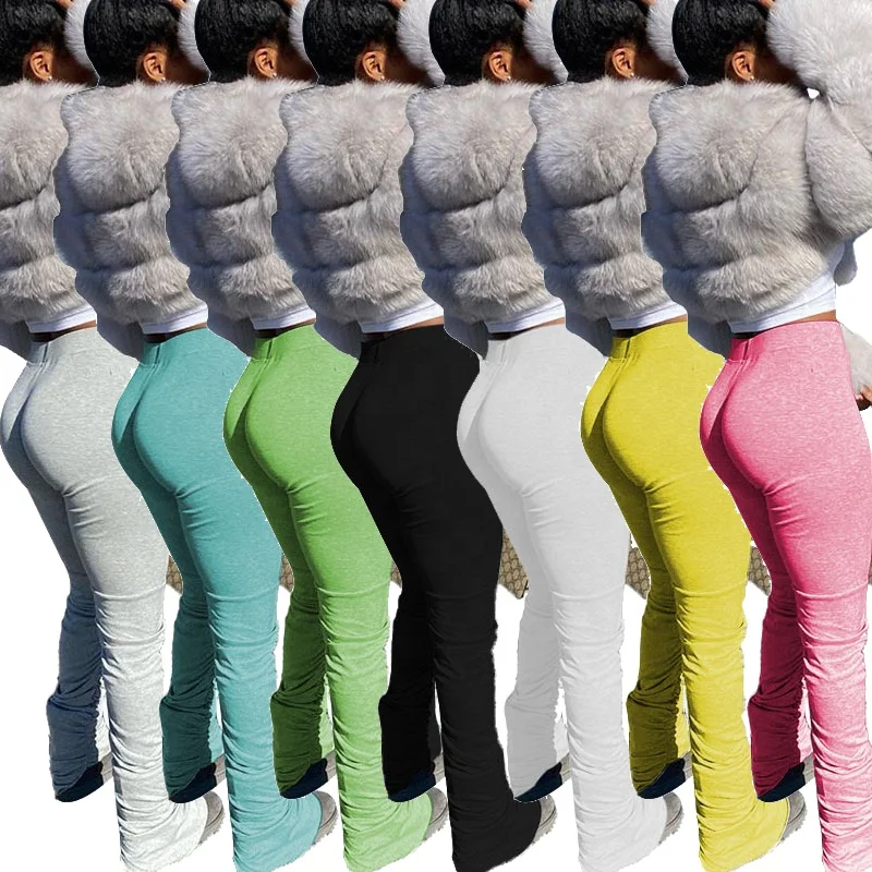 Dl-40964 Newest Sweatpants Elastic 