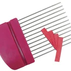 26222 Plastic DIY Quilling Tool Weave Paper Craft Tools Paper Quilling Comb With 12 Prongs