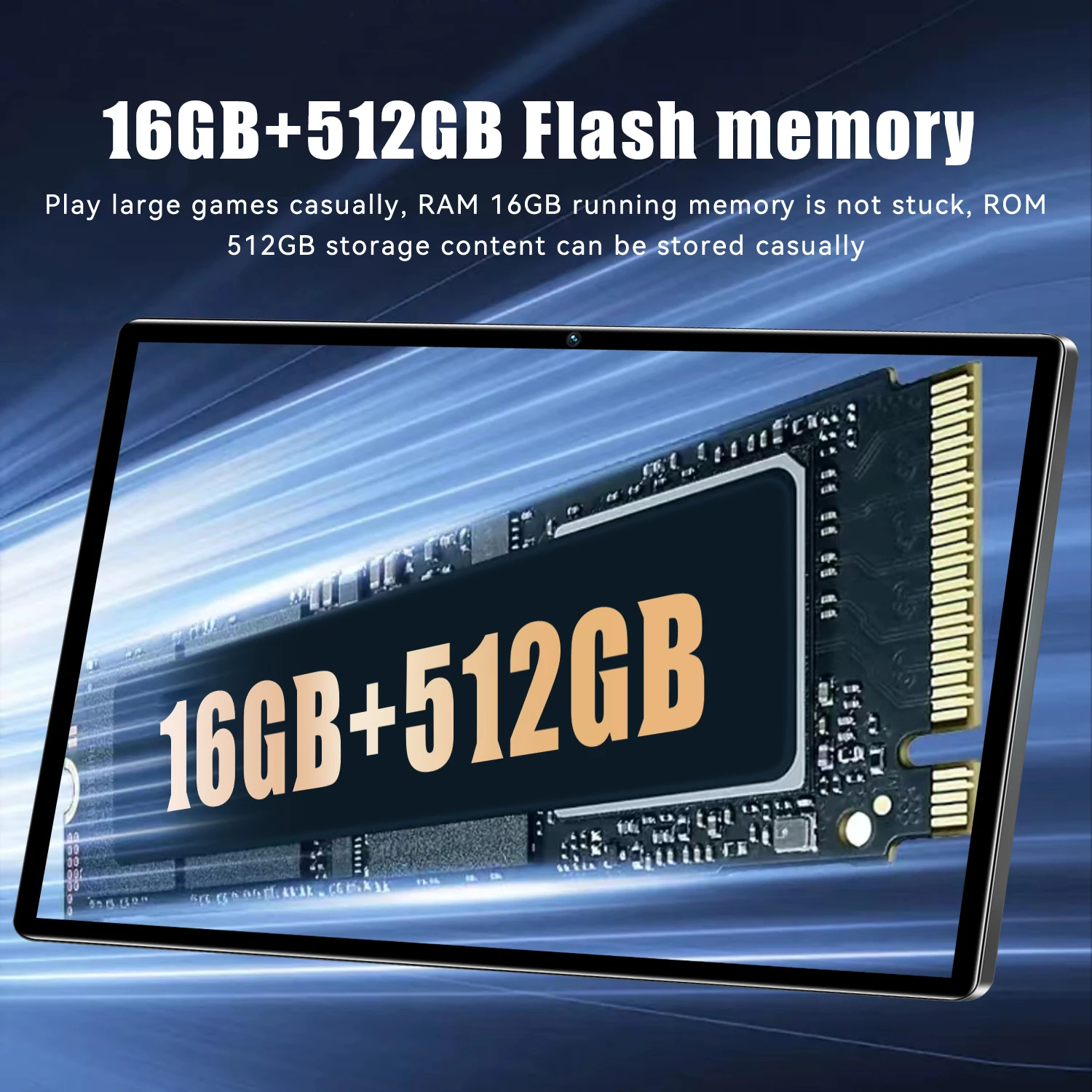 16GB+512GB Dual SIM Android Tablet 10.1 Inch, Educational with Phone Call Feature S23U Branded