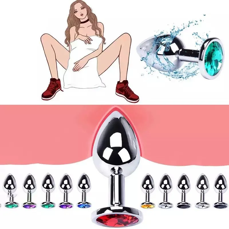 New Porn Toys Stainless Steel Metal Jewel Wireless Butt Anal Plug Erotic G  Spot Stimulator Adult Sexy Product - Buy Anal Sex Toys,Anal Sex Toys For  Woman,Steel Butt Plugs Product on Alibaba.com