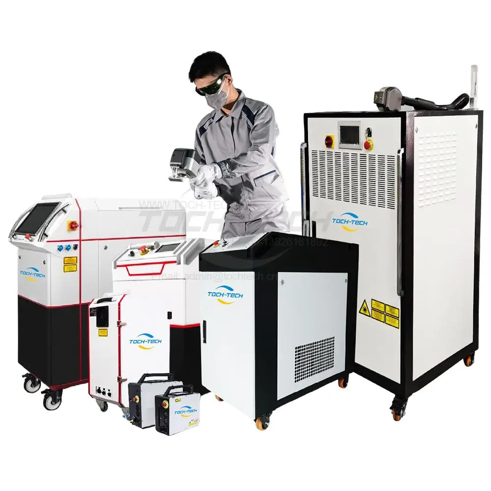 100w 200w Backpack Handheld Pulsed Laser Cleaning Machine For Rust