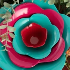 High Quality Food Grade Special Designs Flower Melamine Bowls And Cup Dinnerware Set