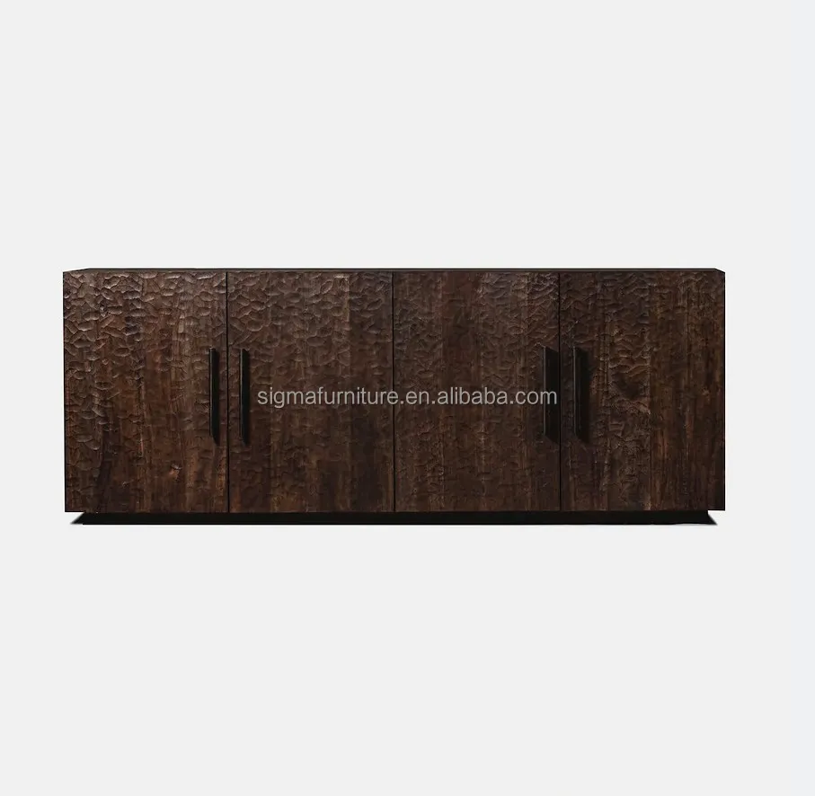 Living room cabinet console table wood furniture dining room 4-door sideboard