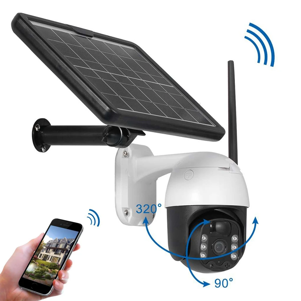 wireless solar cctv camera