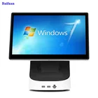 15.6 Inch Dual Touch Screen Pos Terminal For Windows Or Android System With Built-in Printer