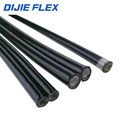 Sae J1402 1/6 Sae J1402 3/8" 1/2'' High Temperature Rubber Air Brake 4/7 Mm Hose Air Hose 1/4 Air Hose 3/8"