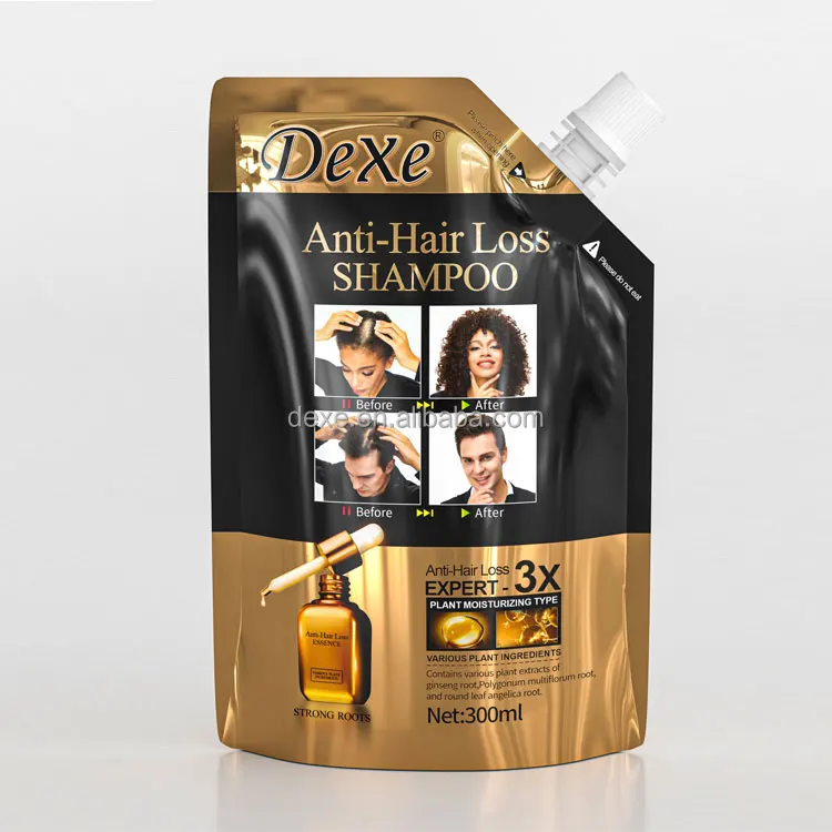 Dexe Private Label Organic Grow Hair Ginger Shampoo Anti Hair Loss