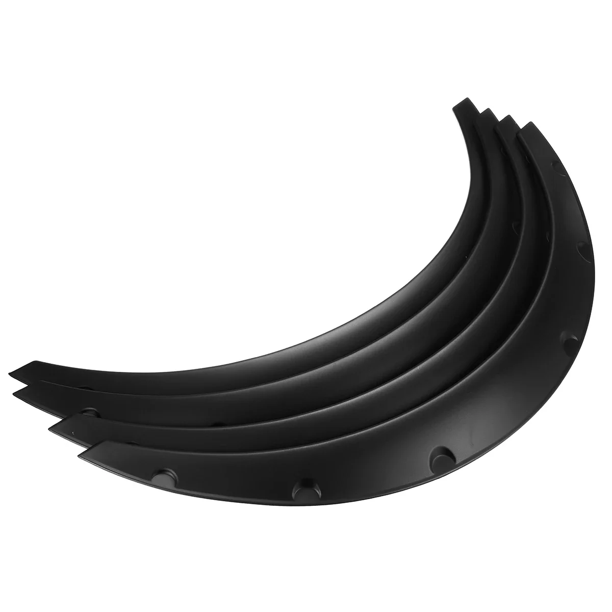 4piece Universal Fender Flares Car Mudguard Flares Flexible For Benz