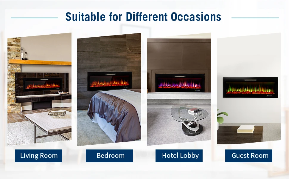 Electric Fireplace, 30-Inch, LED - detail 8