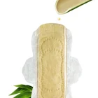 Pads Pad Natural Bamboo Cotton Ladies Pads Environmentally Friendly Degradable Disposal Sanitary Pad