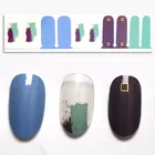 False Nail Sea Shell Glitter False Artificial Press On Nail With Double Side 3d Adhesive Stickers