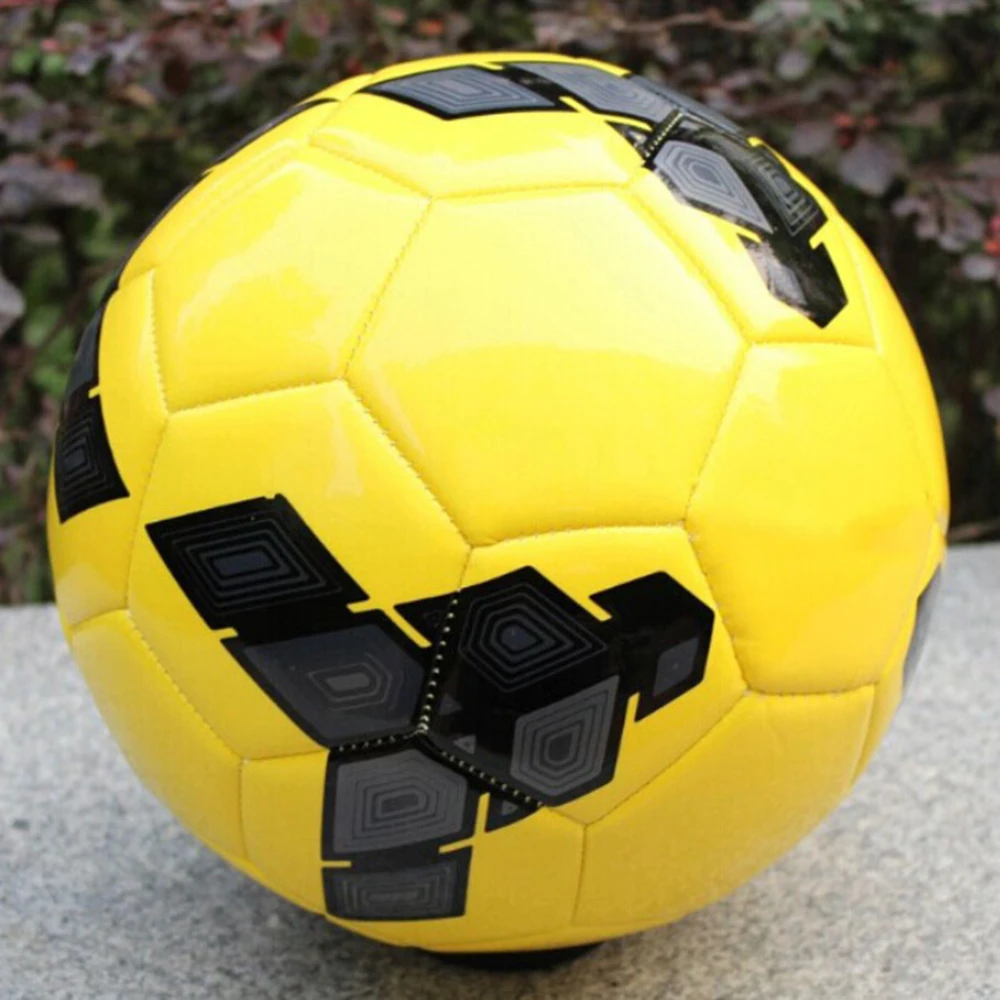 Customized logo TPU uniforms football ball soccer ball size 5 official match for world cup bright soccer ball size 4