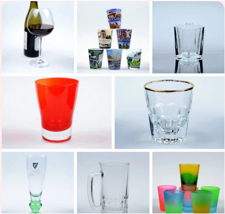 DD536 Temperature Sensing Water Glass Beer Egg Mug Clear Coffee Cold Drinking Tumbler Milk Change Color Glass Cup