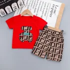 Boys Boy 2021 Summer Boys Cloth Sets Baby Boy T-shirt Pants Suit Hot Selling On Amazon