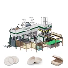 Auto Plate Bagasse Plate Making Machine HGHY Auto Robot Arm Sugarcane Bagasse Pulp Plate Making Machine