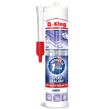 Qking brand rtv silicone rubber 704 tube super glue silicon transparent 116 type on sale