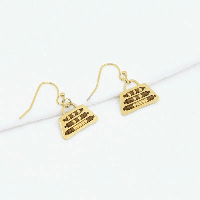 trendy stainless steel miyuki seed bead personalised custom lock necklace pendants jewelry gift for women men lover