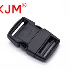 Luggage Strap Plastic Release Buckle KJM Custom Luggage Strap 38mm Plastic Safe Side Release Combination Lock Buckle