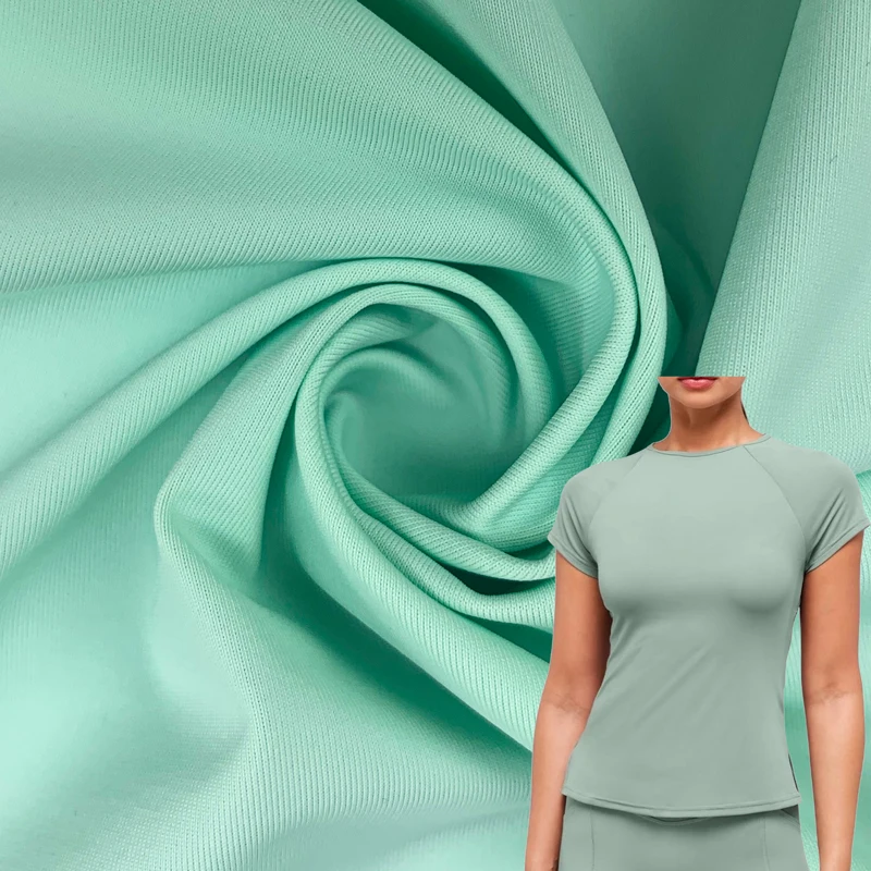 Mosquito-repellent Nylon Spandex Anti UV Cool Feel 4 Way Stretch Knitted Soft Breathable Sportswear Functional Fabric manufacture