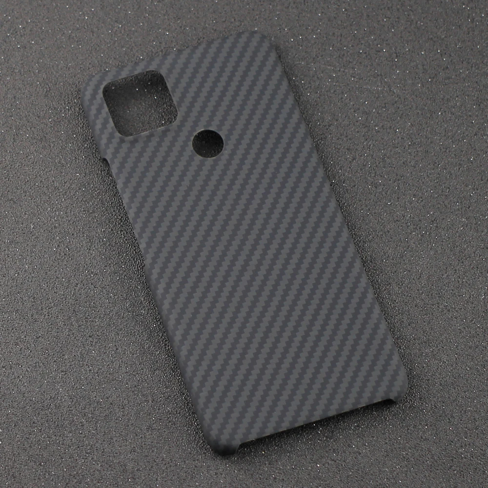 Real Pure Carbon Fiber Case For Google Pixel5 Pixel 4a 5g Case Aramid