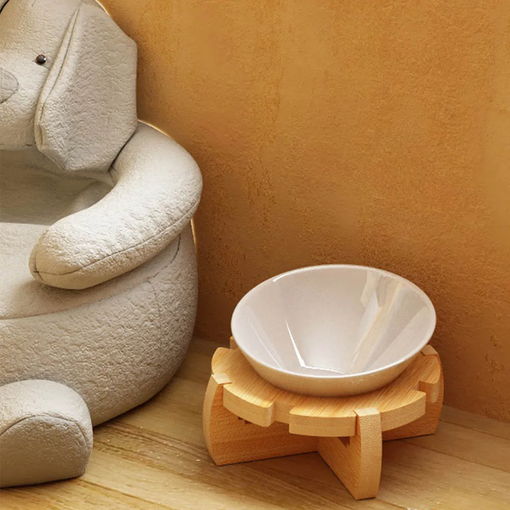non-slippery ceramic pet bowl