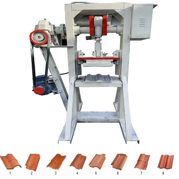 Automatic Hydraulic Pneumatic Extruder Clay Roof Press Tile Forming