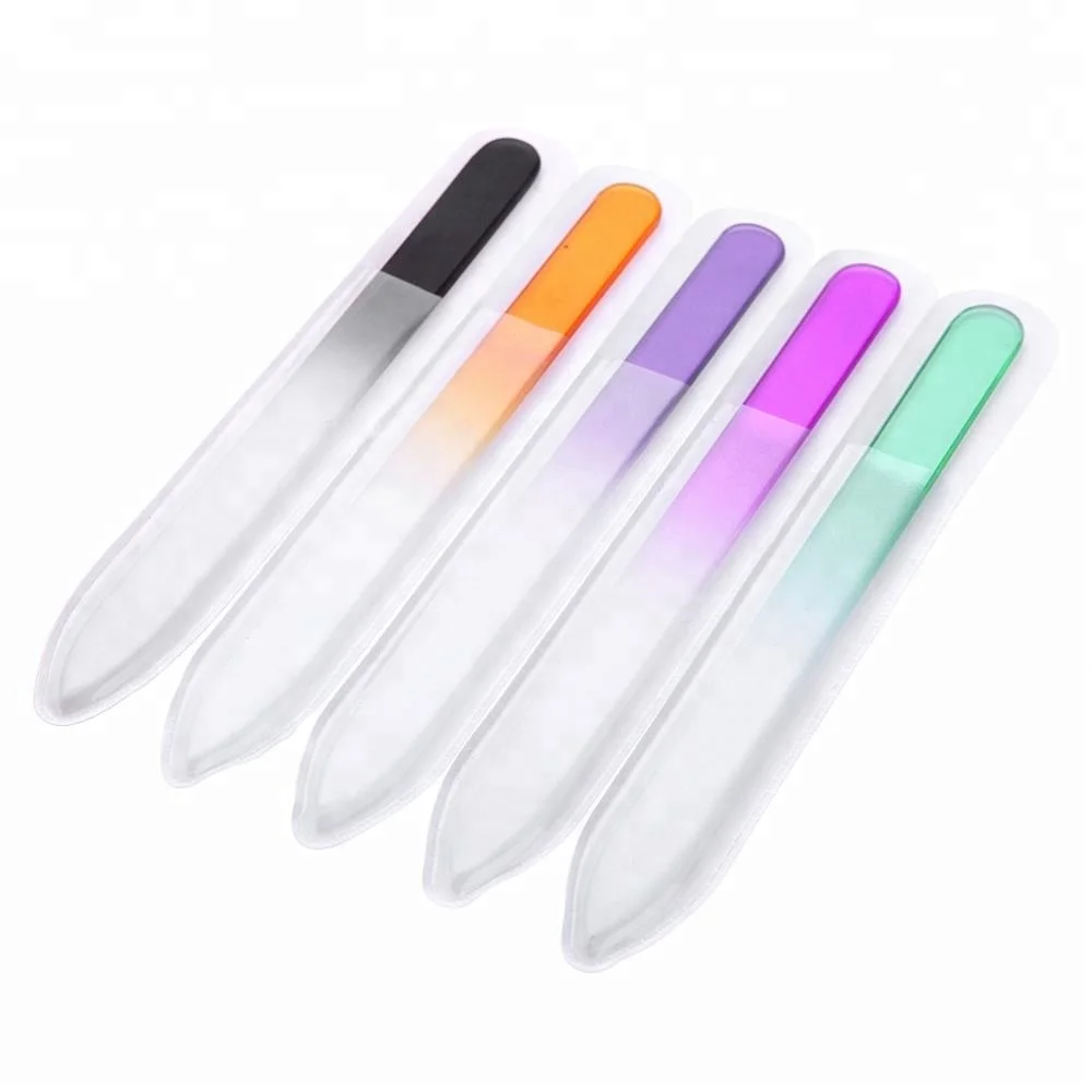 Unionpromo Durable Crystal Glass Nail File Custom Logo Wholesale Gift for Professional Nail Care